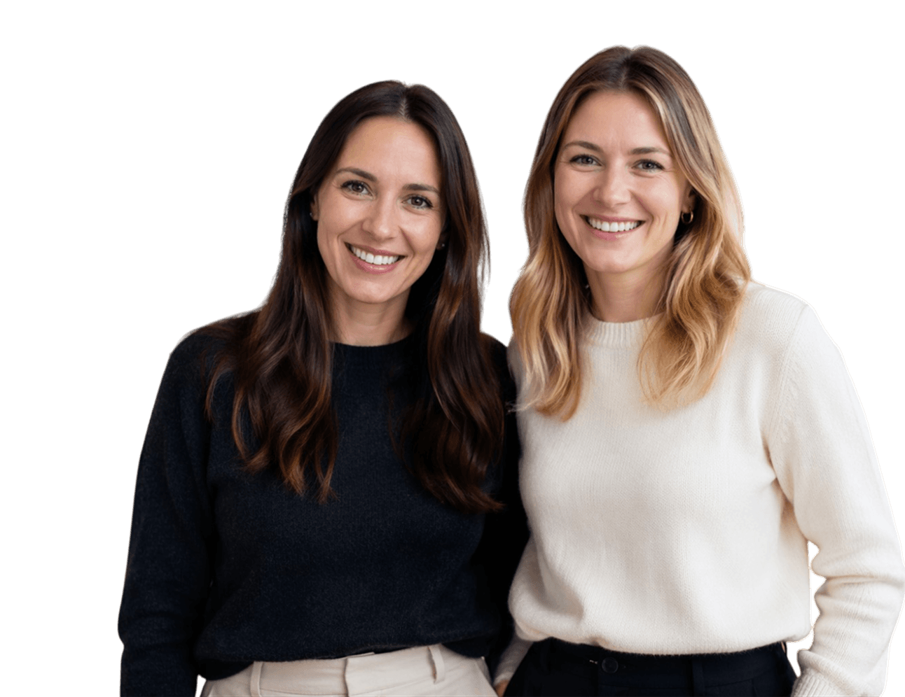 Two Careville team members smiling